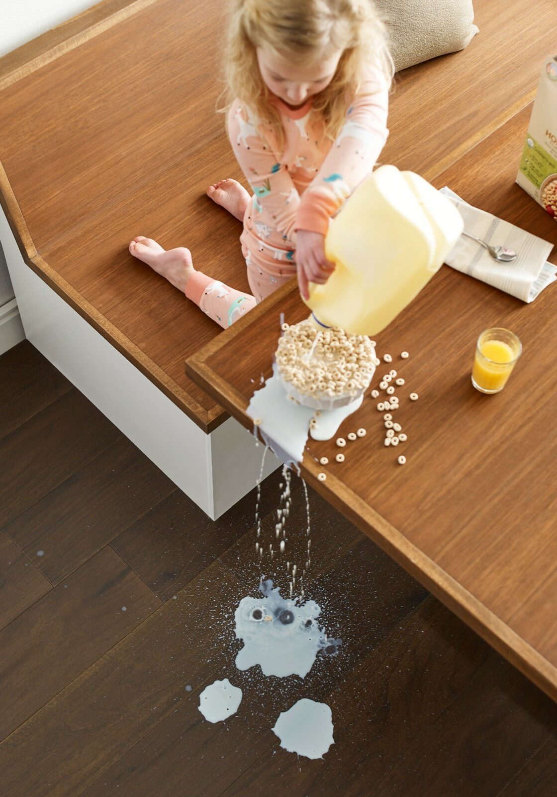 Milk spill cleaning | Sullivan & Son Carpet